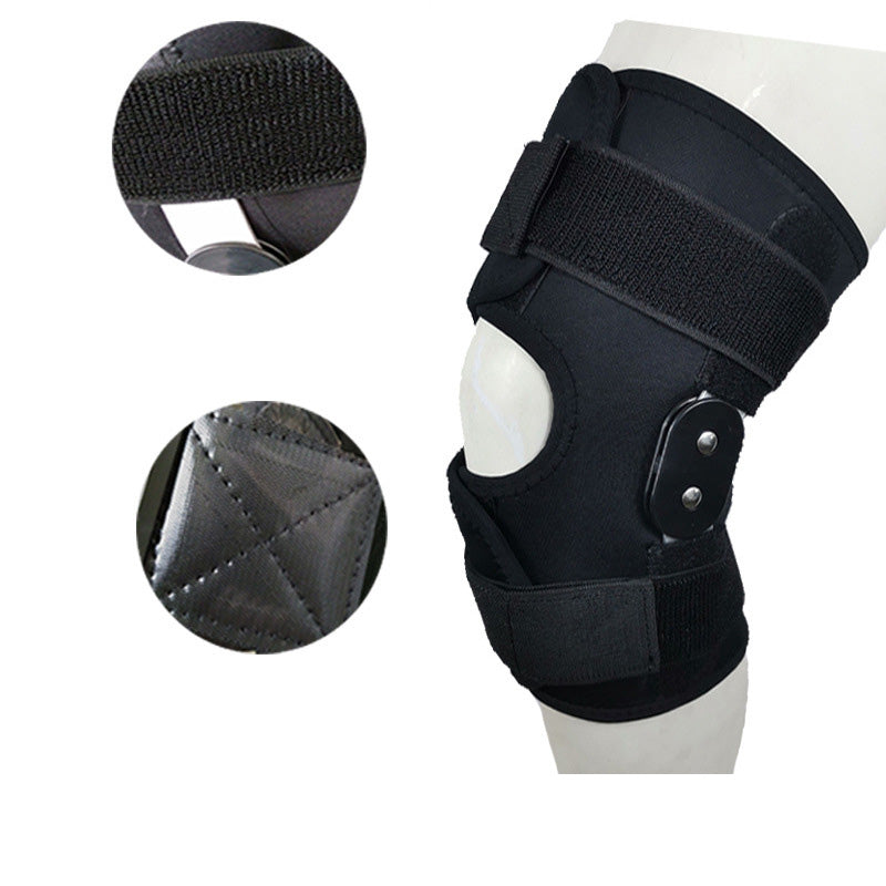1Pcs Aluminum Alloy Bracket Support Knee Pad Magic Belt Compression Knee Pad Hinge Hinge Fixed Knee Pad