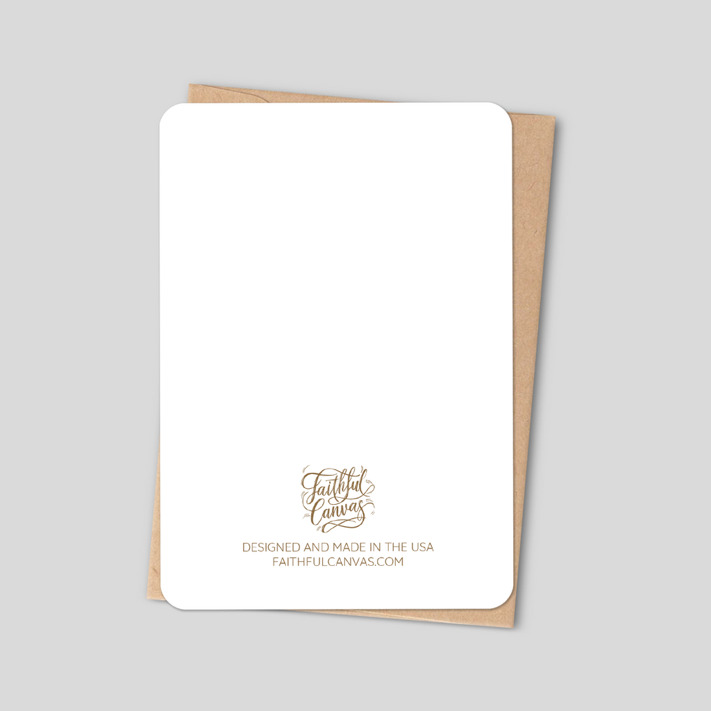 Be Still and Know – Christian Greeting Card from Psalm 46:10