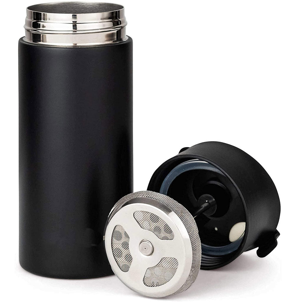 Coast Roast Portable French Press Coffee Tumbler– Brew Organic Coffee Anywhere