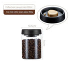 Coffee Beans Vacuum Sealed Tank Transparent