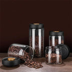 Coffee Beans Vacuum Sealed Tank Transparent