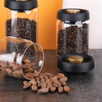 Coffee Beans Vacuum Sealed Tank Transparent