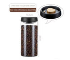 Coffee Beans Vacuum Sealed Tank Transparent
